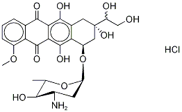 Epirubicinol Hydrochloride
(Mixture of Diastereomers) Struktur