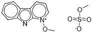 1-Methoxy-α-carboline-15N2 Methyl Sulfate Salt Struktur