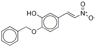 5-(2-Nitroethenyl)-2-(benzyloxy)phenol Struktur