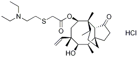 Tiamulin-d10 Hydrochloride Struktur