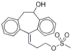 cis-3’-Desmethylamino-3’-(methanesulfonyl)hydroxy-10-hydroxy Nortriptyline0 Struktur