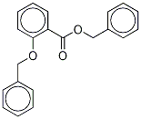 2-Benzyloxy-benzoic Acid Benzyl Ester Struktur