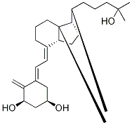 5,6-trans-Calcitriol-d6 Struktur