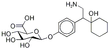 rac N,N-DidesMethyl-O-desMethyl Venlafaxine Glucuronide Struktur