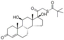 Tixocortol 21-Pivalate-d9 Struktur