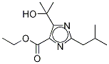 4-[1-Hydroxy-1-(Methylethyl-d6)]-2-isobutyl-1H-iMidazole-5-carboxylic Acid Ethyl Ester Struktur