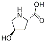 trans-4-Hydroxy-L-proline-d3 Struktur