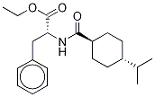 Nateglinide-d5 Ethyl Ester Struktur