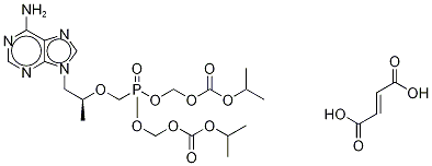 (S)-Tenofovir Disoproxil FuMarate Struktur