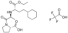 Enalapril Cyclohexyl Analogue Trifluoroacetic Acid Salt Struktur