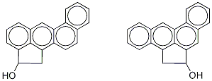 1,2-Dihydro-benz[j]aceanthrylen-2-ol-13C2,d4 and 5,6-Dihydro-benz[e]aceanthrylen-6-ol-13C2,d4 Struktur