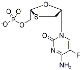 EMtricitabine Monophosphate Di(TriethylaMMoniuM) Salt Struktur