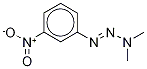 1-(3-Nitrophenyl)-3,3-dimethyltriazene-d4 Struktur