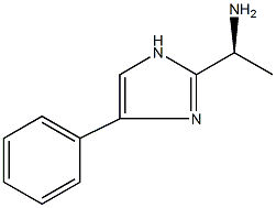 1H-IMidazole-2-MethanaMine, -Methyl-5-phenyl-, hydrochloride (1:2), (S)- Struktur