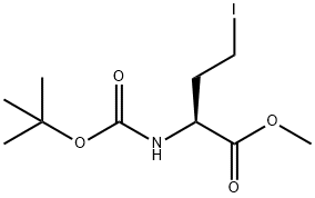 (S)-Boc-γ-Iodo-Abu-OMe Struktur