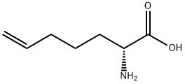 (R)-2-Aminohept-6-enoic acid hydrochloride salt Struktur