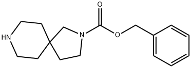 Benzyl 2,8-diazaspiro[4.5]decane-2-carboxylate Struktur