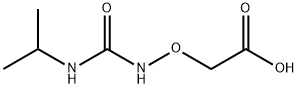 2-((3-Isopropylureido)oxy)acetic acid Struktur