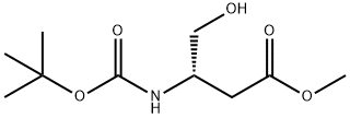 Butanoic acid, 3-[[(1,1-diMethylethoxy)carbonyl]aMino]-4-hydroxy-, Methyl ester, (3S)-