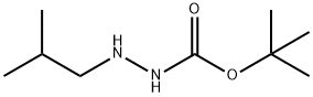 tert-Butyl 2-isobutylhydrazinecarboxylate Struktur