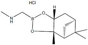 Boro-sar-(+)-pianediol-HCl Struktur