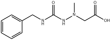 2-(2-(benzylcarbaMoyl)-1-Methylhydrazinyl)acetic acid Struktur