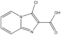 3-chloro-iMidazo[1,2-a]pyridin-2-carboxylic acid Struktur