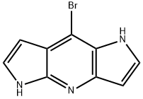 4-BROMO-PYRROLO[2,3-F]-7-AZAINDOLE Struktur