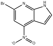 4-NITRO-6-BROMO-7-AZAINDOLE Struktur