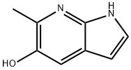 5-HYDROXY-6-METHYL-7-AZAINDOLE Struktur