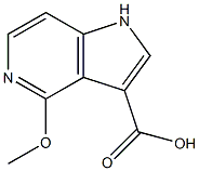 4-METHOXY-5-AZAINDOLE-3-CARBOXYLIC ACID Struktur