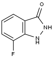 3H-Indazol-3-one,  7-fluoro-1,2-dihydro- Struktur