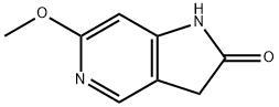 6-METHOXY-5-AZA-2-OXINDOLE Struktur