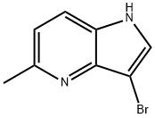 3-BROMO-5-METHYL-4-AZAINDOLE Struktur