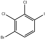 1-BroMo-2,3-dichloro-4-iodo-benzene Struktur