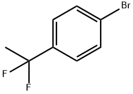 Benzene, 1-bromo-4-(1,1-difluoroethyl)- Struktur