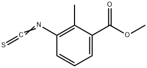 3-Isothiocyanato-2-Methylbenzoic acid Methyl ester Struktur