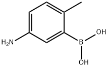 (5-AMino-2-Methylphenyl)boronic acid Struktur