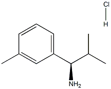 (R)-2-Methyl-1-(M-tolyl)propan-1-aMine hydrochloride Struktur