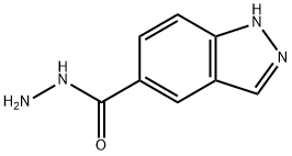 1H-INDAZOLE-5-CARBOHYDRAZIDE Struktur