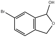 6-BroMo-1,3-dihydroisobenzofuran-1-ol Struktur