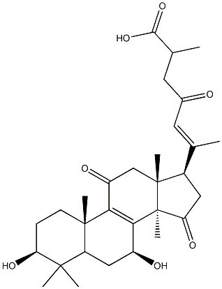 Ganoderenic acid B Struktur