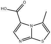 3-MethyliMidazo[2,1-b]thiazole-5-carboxylic acid Struktur