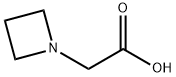 1-AZETIDINEACETIC ACID Struktur