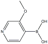 (3-METHOXYPYRIDIN-4-YL)BORONIC ACID Struktur