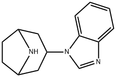 1-(8-Azabicyclo3.2.1üoct-3-yl)-1H-benzimidazole Struktur