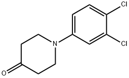 1-(3,4-dichlorophenyl)piperidin-4-one Struktur