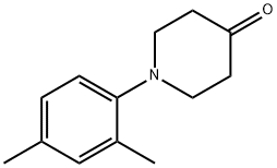 1-(2,4-dimethylphenyl)piperidin-4-one Struktur