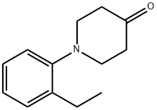 1-(2-ethylphenyl)piperidin-4-one Struktur