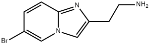 6-Bromoimidazo[1,2-a]pyridine-2-ethanamine Struktur